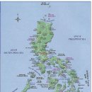 [필리핀어학연수]필리핀 전체지도 (한글) 이미지