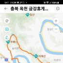 충북 옥천군 금강 물돌이 명소 철봉산-해맞이산-부릉산-어깨산 코스/2023.2.25.금 이미지