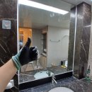 해동마을 신도브래뉴 | 욕실거울교체｜이사 오니 깨져있던 거울, 새로 제작 시공한 후기! 고읍동 해동마을 신도브래뉴 아파트