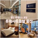 [울산 비지니스 호텔] 롯데시티호텔 울산 스탠다드룸 방문후기 (내돈내산)