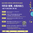 2024년 대국민 사회서비스 정책 아이디어 공모 이미지