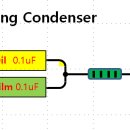 커플링 콘덴서 병렬연결시 이미지