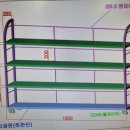 라인 4단 선반 이미지