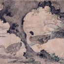 헤엄치는 오리, 서화, 영모도, 조선시대 그림