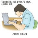 컴퓨터·스마트기기에 빠진 현대인의 적 === 목 디스크 이미지