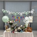 [셀프 돌상] 돌 아기 돌상 꾸미기 / 돌상대여, 레터링풍선, 레터링케이크, 돌 아기 옷
