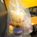 [연남동] 컴포즈커피 곰돌이 푸 콜라보 후기 벚꽃 키링 인형 실물 미쳤어요 (품절주의)