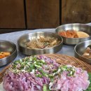 관양산길 | 양산 은행나무집 계곡 옆 야외 평상과 방갈로가 있는 향어회 맛집 내돈내산 후기