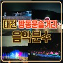 2024년 방동 윤슬거리 음악분수 | 🌊 대전 유성구 방동저수지 윤슬거리 음악분수 완전 가이드 (2025 공연시간 포함)/ 대전 가볼만한곳...