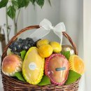 비산래미안 동문 | 평촌 과일바구니 예단 화월청과 준비했어요