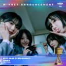 클레오파트라모텔 | QWER, 2024 밴드 상 4관왕 달성