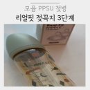 리얼핏 | 모윰PPSU 올인원 젖병 모윰 리얼핏 젖꼭지 3단계 사용 후기