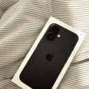 iPhone 16 black 128gb 이미지