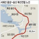 서해선 개통ᆢ11월2일 서화성과 홍성간 이미지