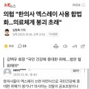 오만방자한 양의사들을 지탄하는 민중들의 댓글! 노벨수상자 뢴트겐을 본받아야.. 이미지