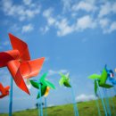 바람개비 조형물 이미지