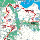 삼화봉78비선산[1]122,[2]124시루봉154깃대봉(120△와도423)오미산184옥녀봉83감토봉187방마산223/전남영광 이미지