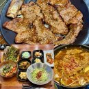 다담숯불갈비 | 광주 용봉동 맛집 미쁘다담양식돼지갈비 푸짐한 반찬
