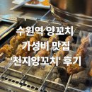 천지양꼬치 | 수원역 양꼬치 가성비 맛집 '천지양꼬치' 후기(+주차정보)