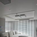 씨유 전주효자힐스점 | 고급스러운 컬러밸런스, 화이트 &amp; 블랙 커튼블라인드 스타일링 남전주 서희스타힐스