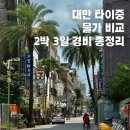 (유)스카이오일 | 대만 타이중 쇼핑 투어 포함 2박3일 여행 경비 물가