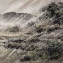 포구와 목선 이미지