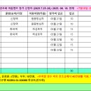 2025년도, 江五會 여름 캠프 개최 공지 ＜2차 수정＞ 이미지