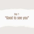 굿투씨유(Good to see you) | [100일 챌린지] 영어회화 100일의 기적 Day 001 - Good to see you! (퀴즈 포함)