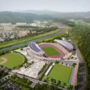 종합운동장내 수영장 이미지