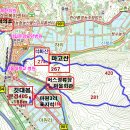 깃대봉(188m△문경 405) 봉명산(692m) 마고산(267m) 석화산(274m) 잣밭산(377m)/ 경북 문경 이미지