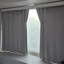 도원빌딩 | [커튼숲] 안산시 상록구 도원빌딩, 빛은 살리고 분위기는 정리하는 거실 커튼 시공후기