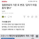 접종완료자 기준 또 변경.."갑자기 미접종자 됐다" 이미지