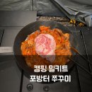 포방터쭈꾸미 | 포방터쭈꾸미 캠핑밀키트 솔직 후기｜무쇠팬 하나로 끝나는 매콤한 캠핑 요리