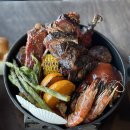 구터미널 쉼터 | [제주에 살아요:D+348]막내먹보와 먹방:후프바베큐-무무제주 -가르송티미드/BTS 정국이 픽한 60계치킨...