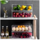 살림이 쉬워지는 정리수납 | 아카시아홈 냉장고 정리 트레이 투명 아크릴 서랍 사용 후기