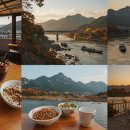 팔봉청삼골 돌배마을 | 팔봉산 데이트 코스 추천 | 홍천강 카페·래프팅·막국수·산책·와인바