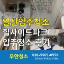 힐사이드 | 일산입주청소 힐사이드파크 입주청소 후기