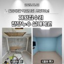 [용인/이천/광주/하남/양평]천장누수 도배 곰팡이제거 및 석고보드 교체까지 한번에(feat.스케치 신한벽지)