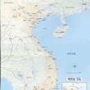 베트남 지도(한글판) 이미지