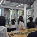 서원대학교 패션의류학과 에코프린팅 수업 이미지