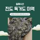조맹엽 진도돌미역국 | 산모미역 일해수산 독거도 자연산 돌미역으로 생일 미역국 끓이기