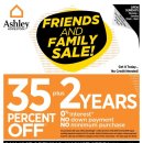 [ 하와이 쇼핑 / 생활 ] Ashley Homestore & Furniture(클래식 가구 전문점)] 세일정보(Friends and Family Sale) - 2019년 7월 23일 ~ 29일 이미지