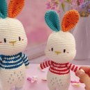 손뜨개 키링 만들기 이미지