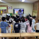 4월 - 방과후활동(유아영어:hat 모자 그리기) 이미지