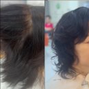 자연헤나염색샵 | 손상모 전문] 헤나+셀프 블랙 염색으로 망가진 손상모...크리프펌으로 탄력 있는 웨이브 성공 후기!