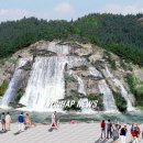 인공폭포 이미지