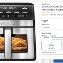 Gourmia 8-Quart Digital Air Fryer $40 + Ninja storm blender $25 이미지