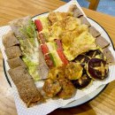 시장전집 | 5일장 열리는 봉평 재래시장 맛집 로컬 찐 맛집 옥봉전집에서 모듬전 포장 후기