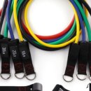 전신 근육 밴드 운동 이미지