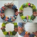 스칸디아모스 작품 만들기 | 과천성남판교,해피린다함께돌봄센터 6회기 원예수업 /스칸디아모스 리스 만들기 정서 힐링 프로그램